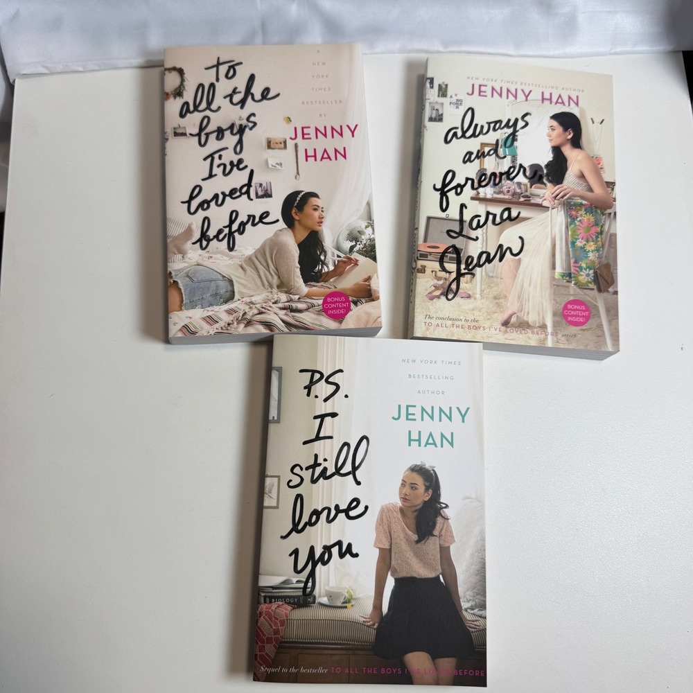 Jenny Han To All the Boys I've Loved Before Paperback Trilogy Book Set 3 Books